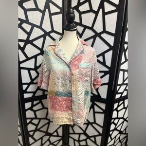 NWT Johnny Was Marseille Garden Linen Shirt